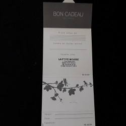 Bon cadeaux 50 € 2