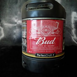 Fût Bud bière américain - 6 Litres PERFECT DRAFT